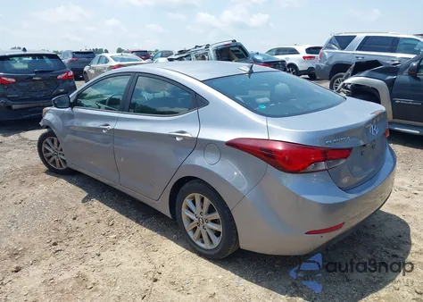 2015 Hyundai Elantra Se из США, поврежденный, VIN 5NPDH4AE8FH637144